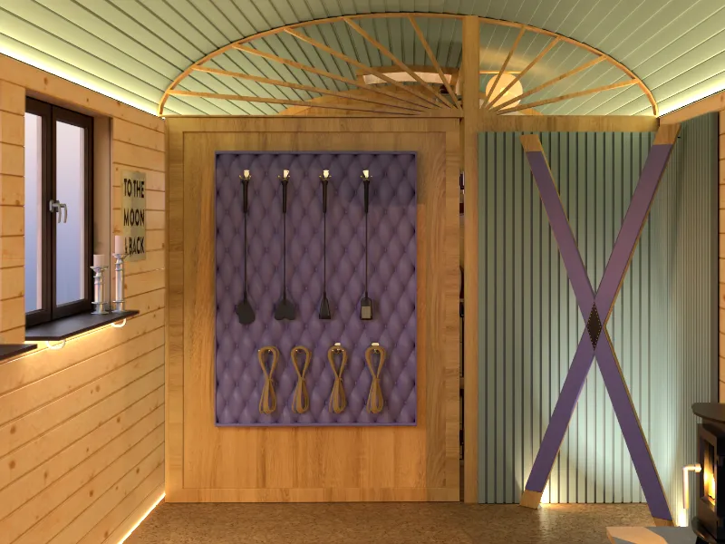 Beratung & Interior Design für die Erotikbranche – mobiles BDSM-Spielzimmer im umgebauten Zirkuswagen