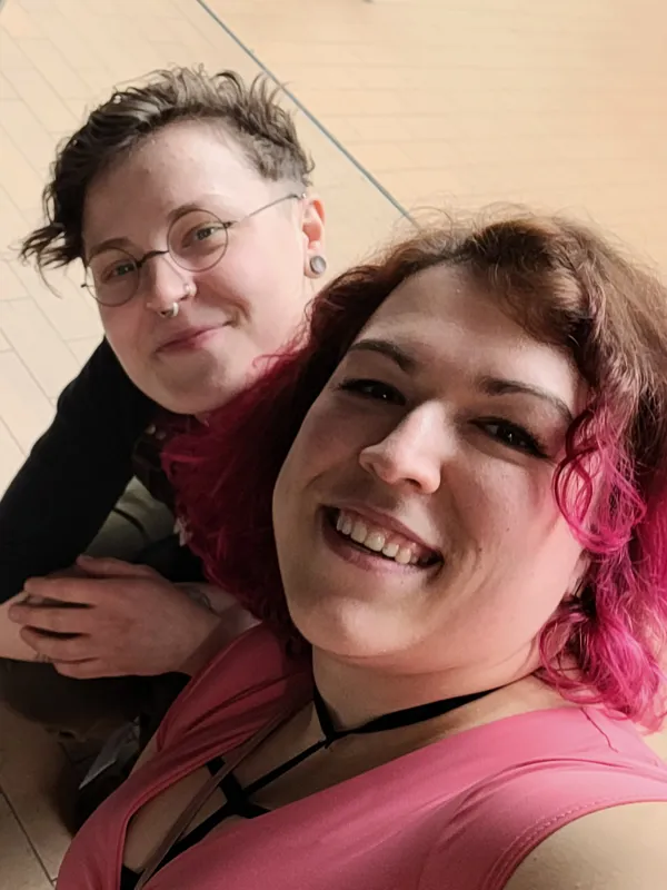 Grietje und Ramsey von Wild Weirdo Creations auf der Obscene Messe 2023