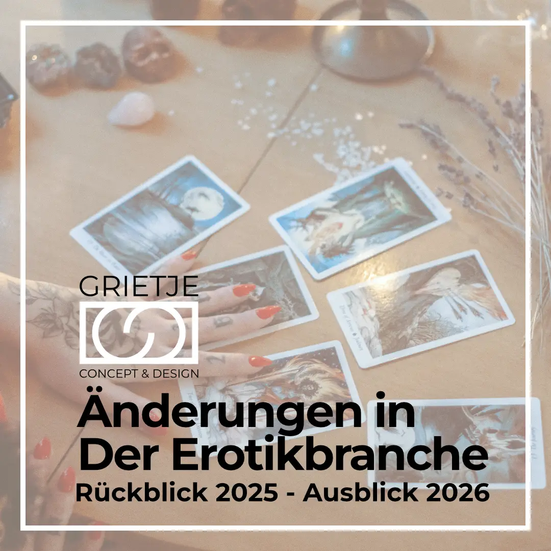Beitragsbild Änderungen und Entwicklungen 2026 Beitragsbild zu Veränderungen in der Erotikbranche 2026 mit Tarotkarten