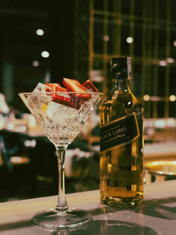 Barbereich als Bestandteil der Kosten für einen Swingerclub im Gastronomiebereich