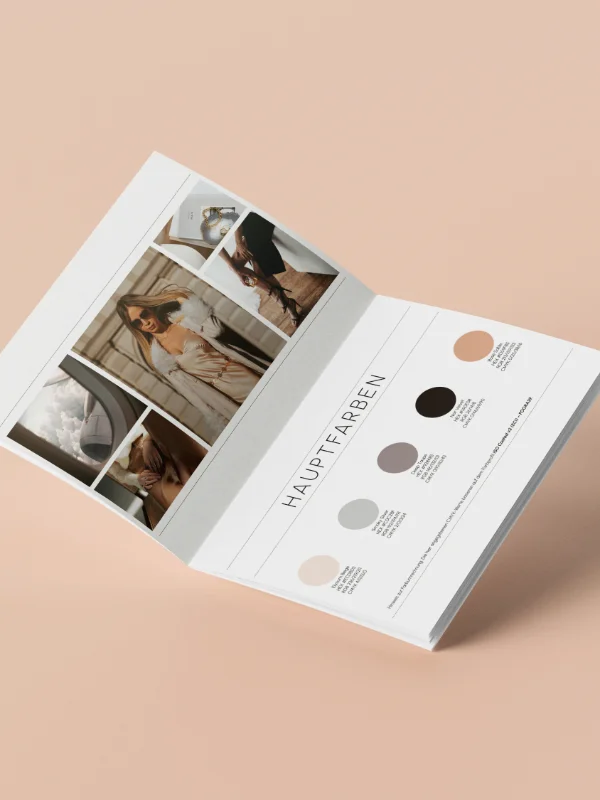 Brand Guide Farbpalette Escort Agentur Elysium