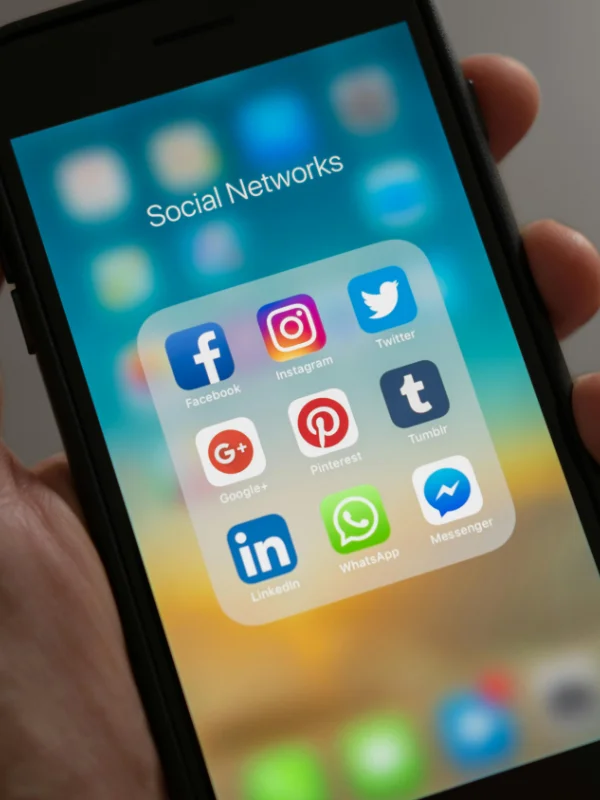 Verschiedene Social Media Apps die man nutzen kann